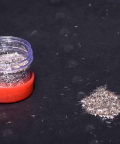 Silver badalo zari  glitter