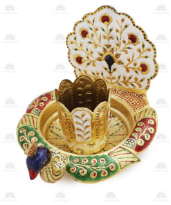 Peacock Deepak Stand