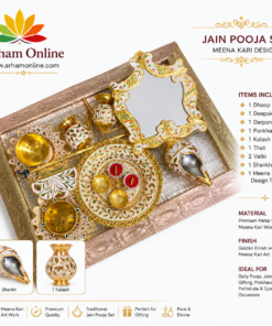 MeenaKari Jain Ashtaprakari Pooja Set