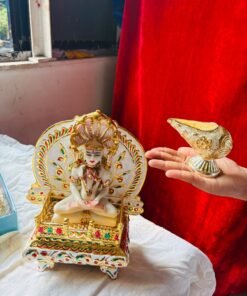 Shankh kalash for gold silver