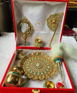 Antiq Elephant Ashtaprakari Set