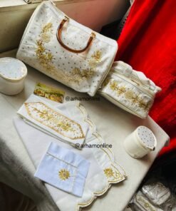 Jain Samayik Set (Truszo Set) | Pooja Bag, Batva, Aasan & Muhpatti Set